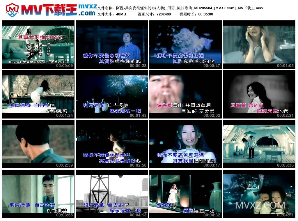 阿温-其实我很懂你的心(人物)_国语_流行歌曲_MC205504